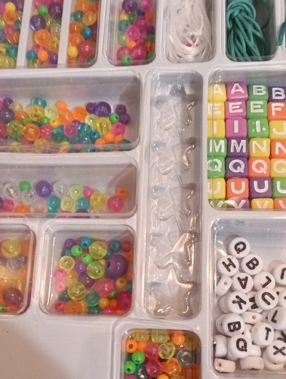 Personalized ABC Beads Jewelry Kit - Multicolor
